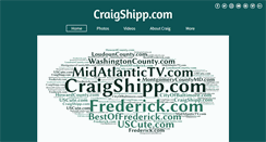 Desktop Screenshot of craigshipp.com